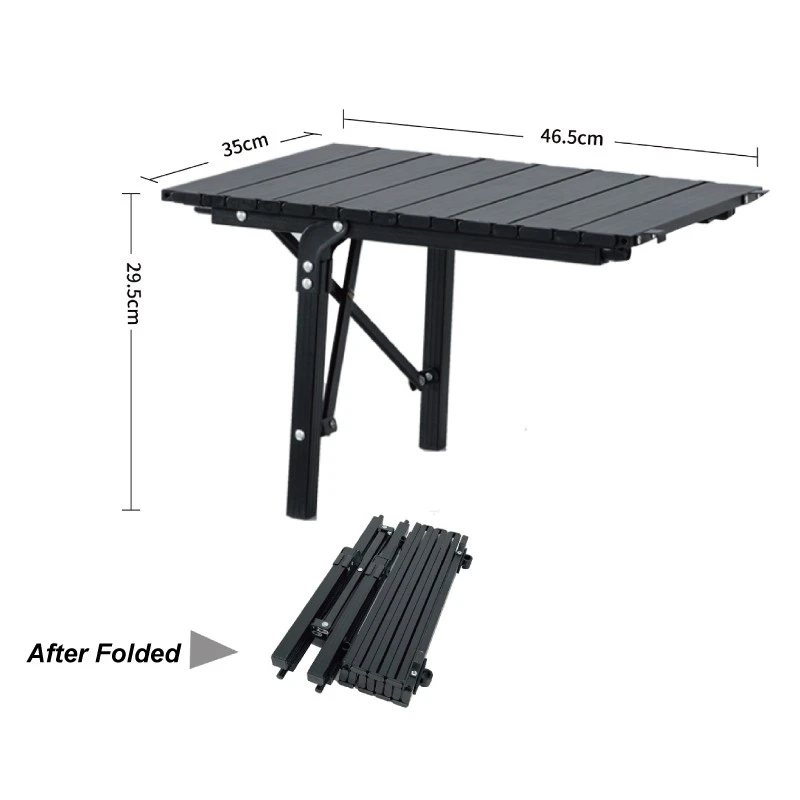 Plastic Storage Box Folding With Collapsible Table